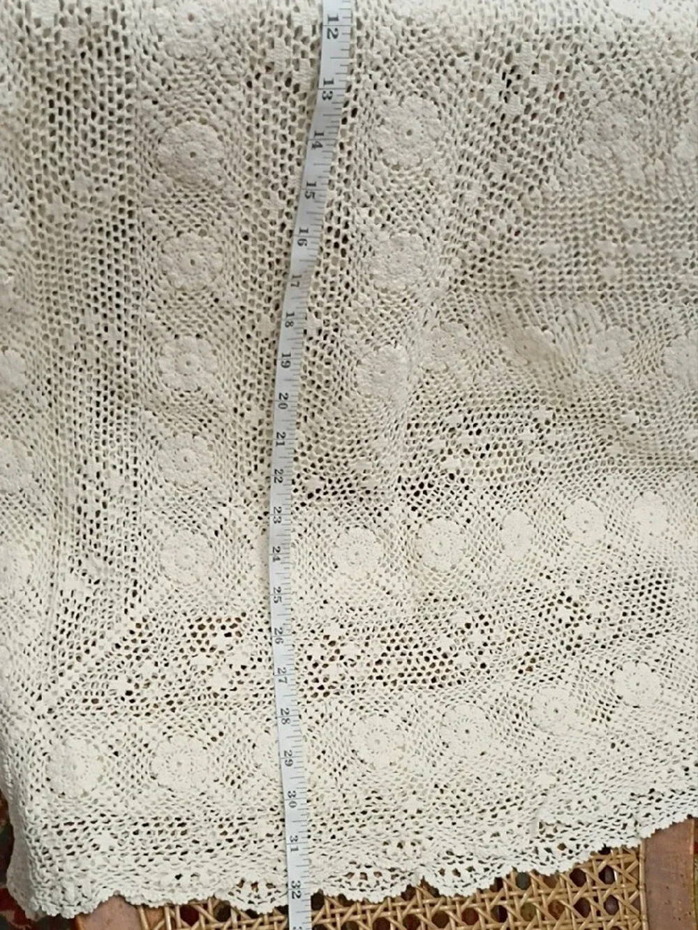 Vintage handcrafted crochet